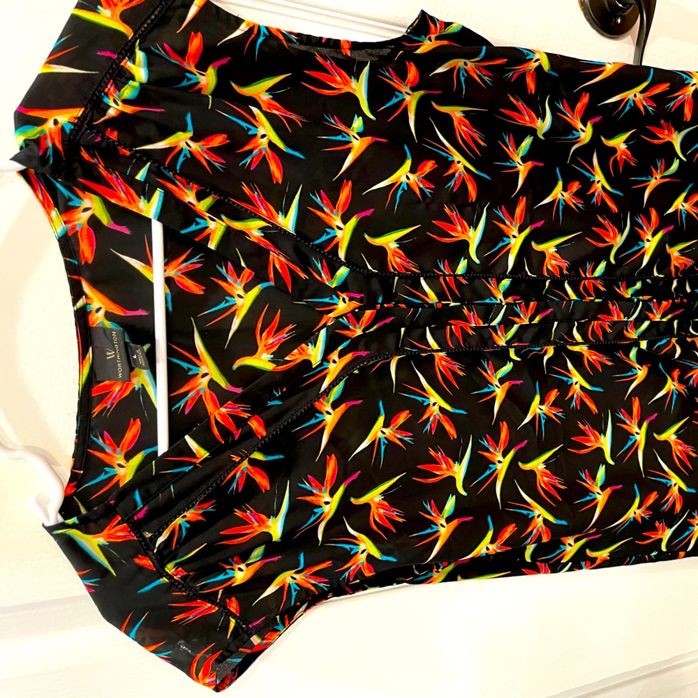 Worthington sleeveless blouse large
